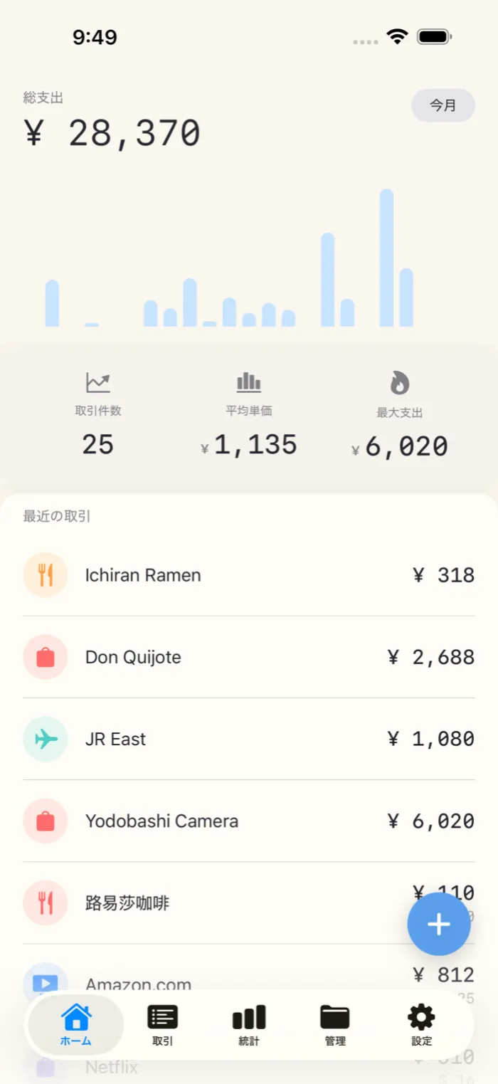 Okaro App Screenshot